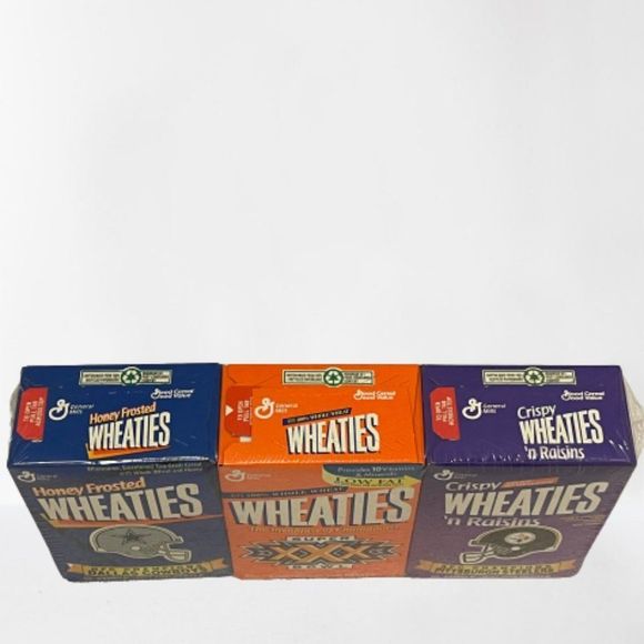 🆕Super Bowl XXX Vintage 3 pack Wheaties Boxes - Picture 3 of 4